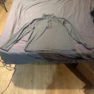 Pacific Trail Men's Heather Gray Long Sleeve Shirt